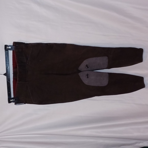 Grand Prix Brown Knee Patch Riding Breeches Size 26R - Picture 1 of 8